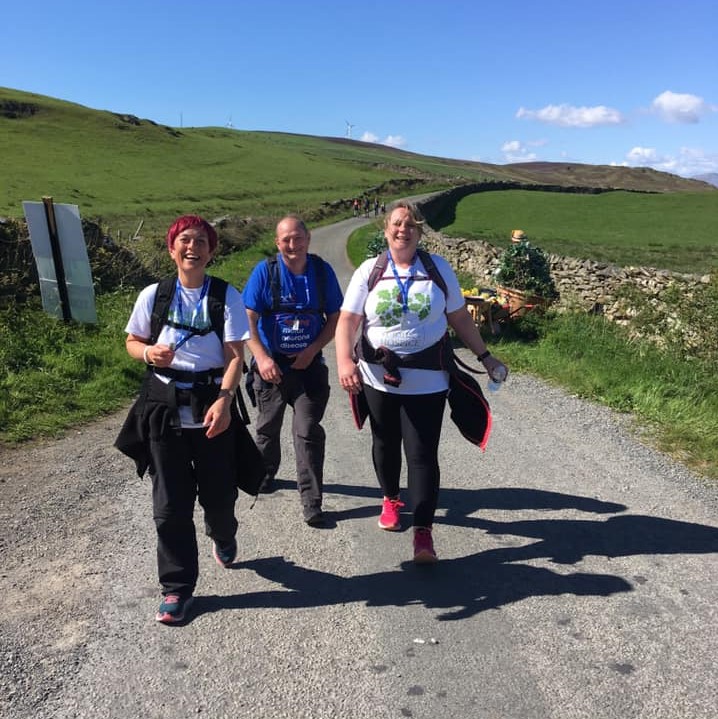 Keswick to Barrow - Lynne, Alan, Jackie