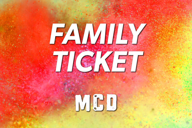 Morecambe Colour Dash Family Ticket
