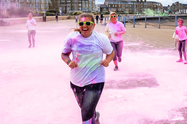 Morecambe Colour Dash 2023 event 4