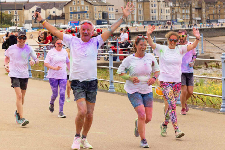 Morecambe Colour Dash 2023 event 6