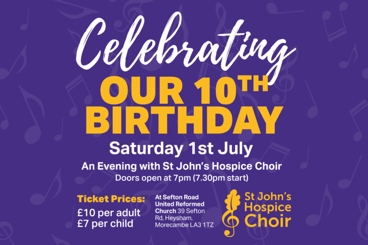 St John's Hospice Choir 10th Birthday Celebration